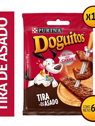 Pack 15un doguitos tira de asado 65gr