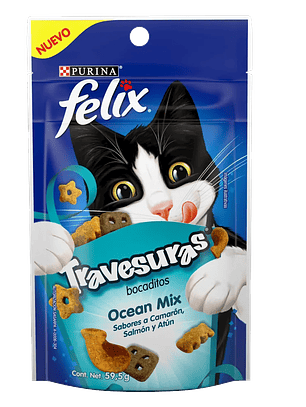 Felix travesuras ocean mix 60gr