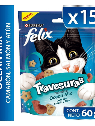 Pack 15un felix travesuras 60gr