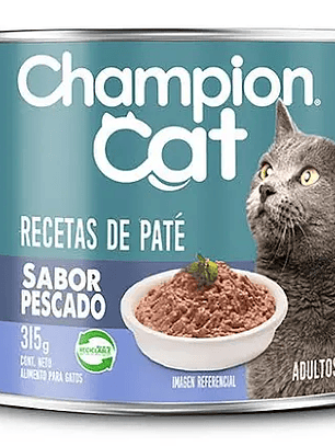 Lata paté champion cat pescado 315gr