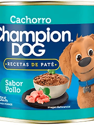 Lata paté champion dog cachorro 315gr