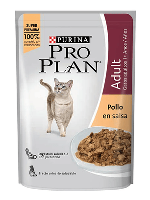 Pouch pro plan adulto pollo 85gr
