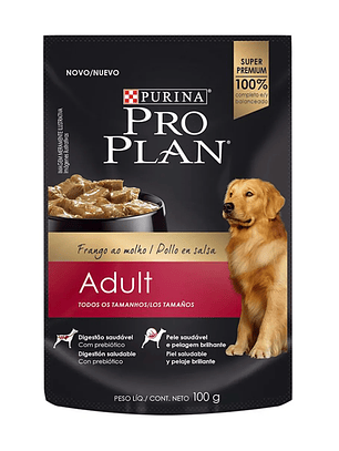Pouch pro plan carne 85gr