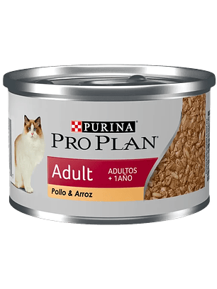 Lata pro plan adulto pollo 85gr