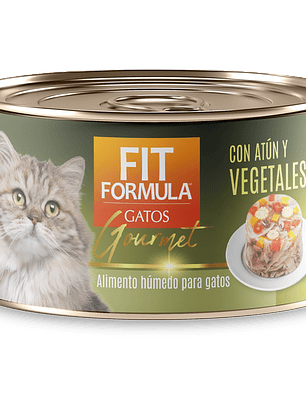 Lata fit formula gourmet atun y vegetales 80gr