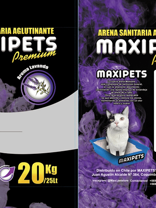 Maxipets premium aglutinante 20 kg