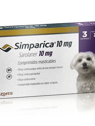 Simparica 2.5 - 5 kg / 3 comprimidos