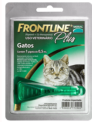 Pipeta frontline gato 4 kg.
