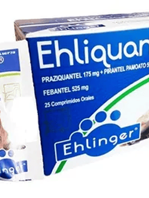 Ehliquantel forte 1 comprimido 