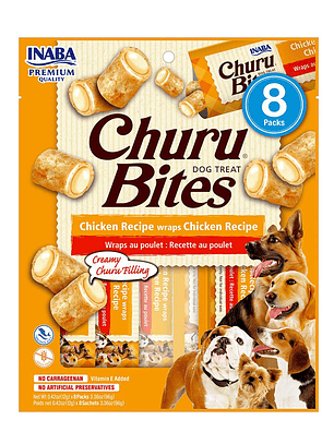 Churu bites dog pollo