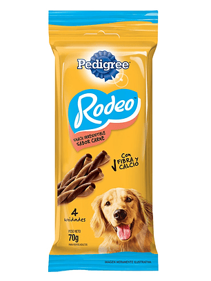 Snack rodeo carne pedigree 70gr