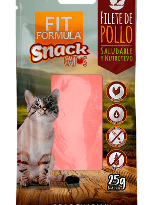 Snack filete de pollo fit formula 25gr