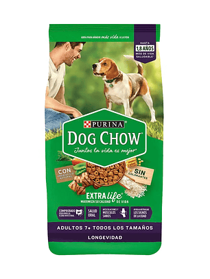 Dog chow longevidad 7+    8kg