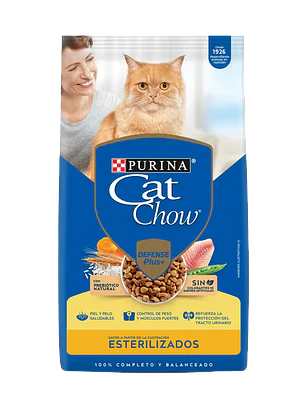 Cat chow esterilizado 8 kg 