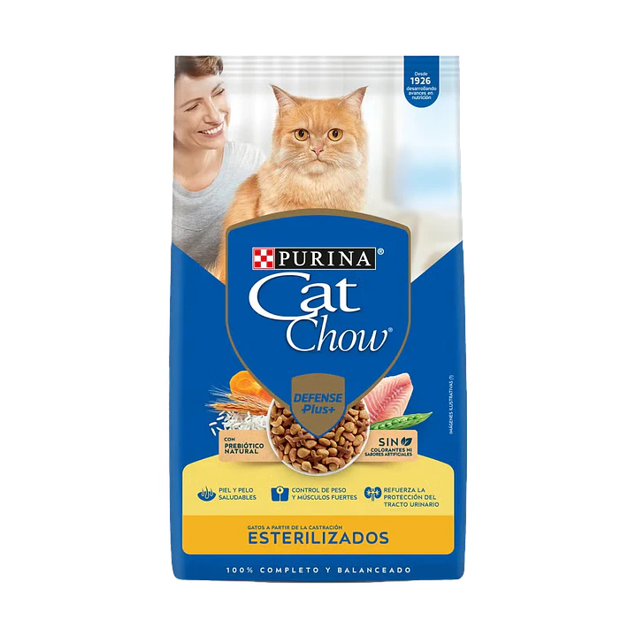 Cat chow esterilizado 8 kg  1