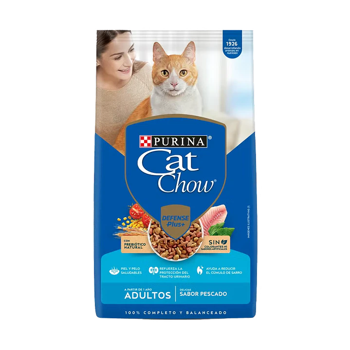 Cat chow sabor pescado 8 kg 1
