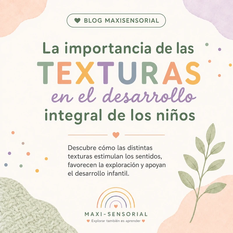 “La importancia de las texturas en el desarrollo integral de los niños”