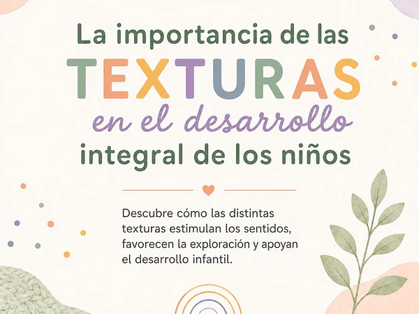 “La importancia de las texturas en el desarrollo integral de los niños”