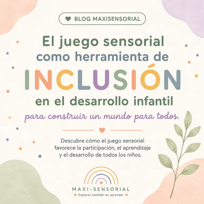 “El juego sensorial como herramienta de inclusión en el desarrollo infantil”
