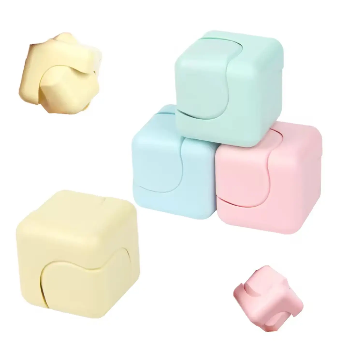 SPINNER DADO COLORES PASTELES  1
