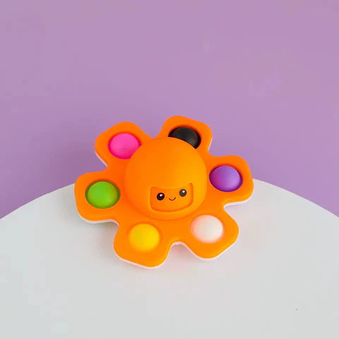 SPINNER PULPO EMOCIONES POP IP