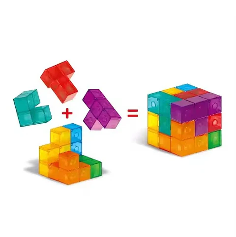 CUBO RUBIK CON IMAN
