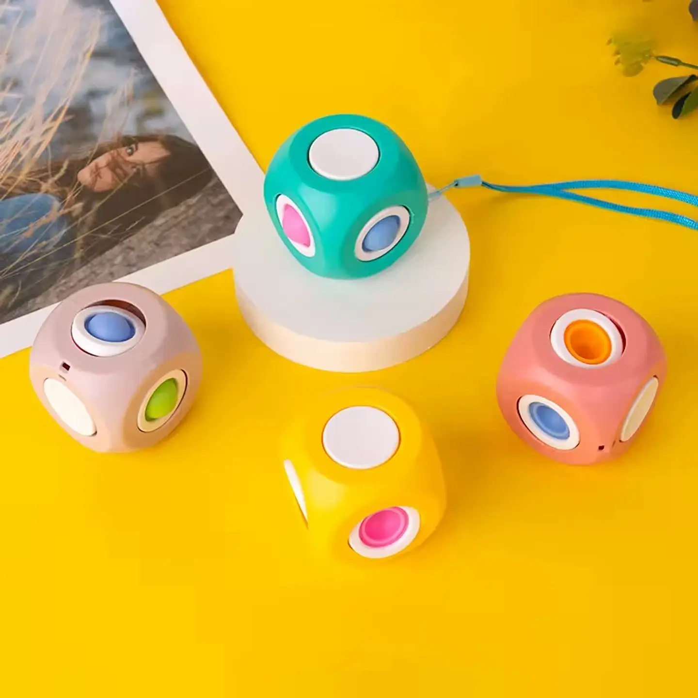 CUBO SPINNER POP IT 1