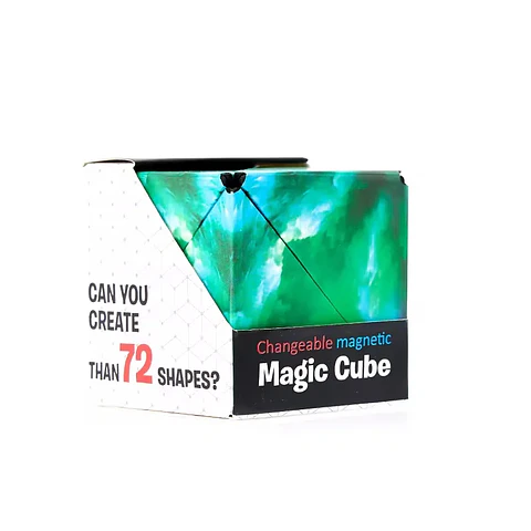 CUBO GRANDE MAGICO COLORES VERDE E INIFINITO