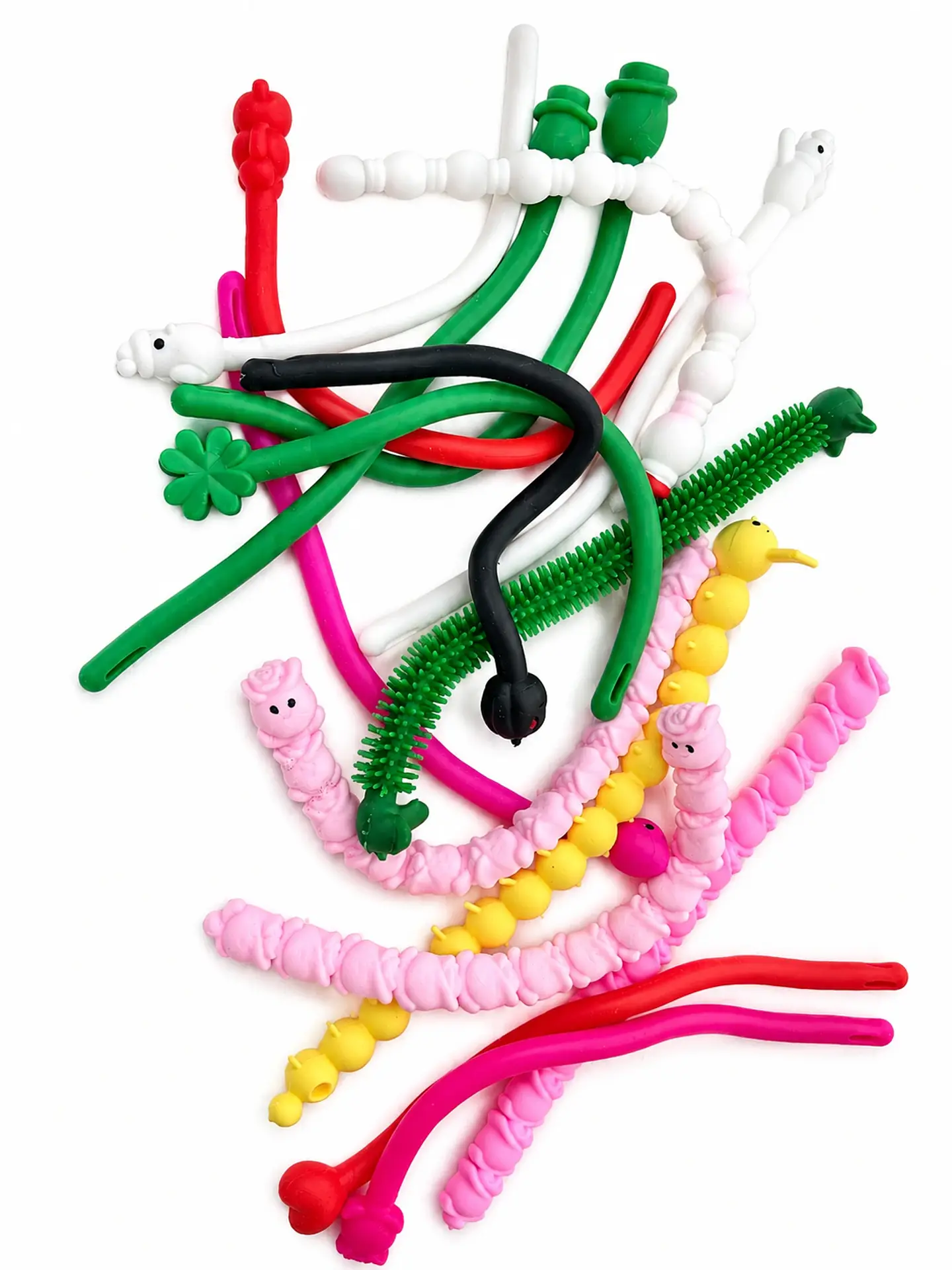 PULSERAS SENSORIALES VARIOS DISEÑOS, PACK DE 4 UNIDADES 1