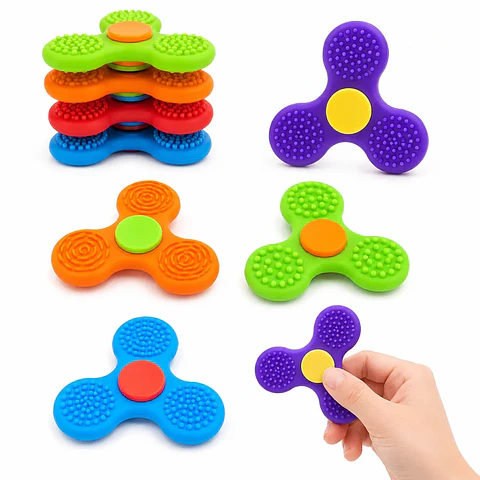 SPINNER SENSORIAL TEXTURIZADO