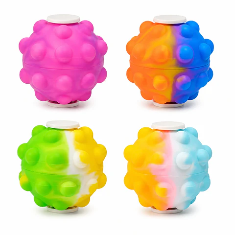 PELOTA SENSORIAL SPINNER POP IT 