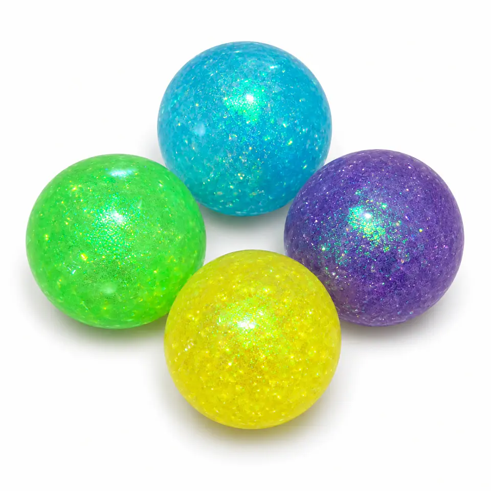 SQUEZEE PELOTA GLITTER 1