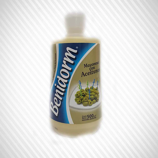 * X 500 CC * MAYO C/ACEITUNAS 