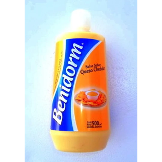 * X 500 CC * SALSA CHEDDAR 