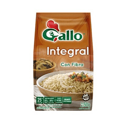 ARROZ "GALLO" INTEGRAL C/FIBRA X 500 GRS