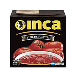 PURE DE TOMATE "INCA" TETRABRICK X 530 G