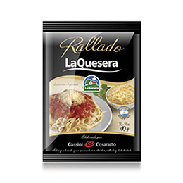 QUESO RALLADO "LA QUESERA" X 40 GRS