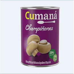 CHAMPIÑONES ENTEROS "CUMANA" X 284 GRS