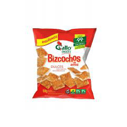 BIZCOCHOS "GALLO" DULCES X 50 GRS.