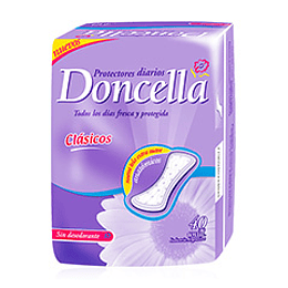 *X 40 UNID* PROTECTOR "DONCELLA" *LILA*