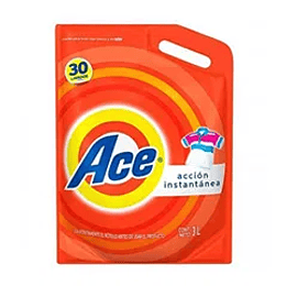 *DOY PACK X 3000 ML* JABON LIQUIDO "ACE" CLASICO 