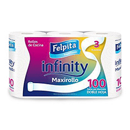 *MAXIROLLO X 100U* ROLLO COCINA "FELPITA" INFINITY 