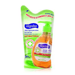 *DOY PACK X 300* J.LIQ. ALGABO "ANTIBACT