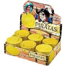 * FRACCION X 30 UNID.* MONEDAS PIRATAS