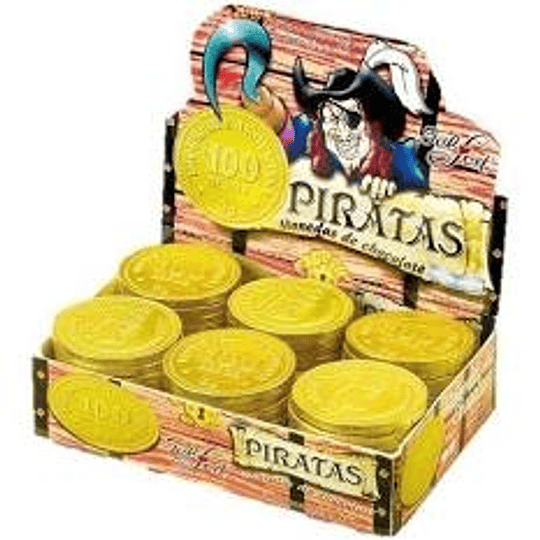 * FRACCION X 30 UNID.* MONEDAS PIRATAS