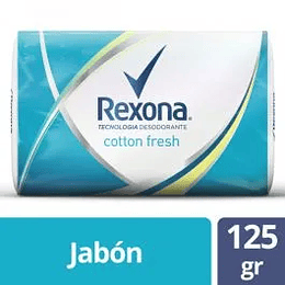 JABON "REXONA" COTTON FRESH X 125 GRS