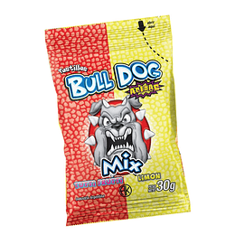 PASTILLAS "BULL DOG" TUTTI/LIMON X 30 GR