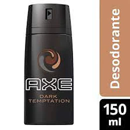 DESODORANTE "AXE" DARK TEMPTATION X 152M