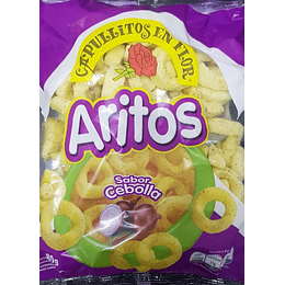 ARITOS CEBOLLA "CAPULLITOS" X 80 GRS
