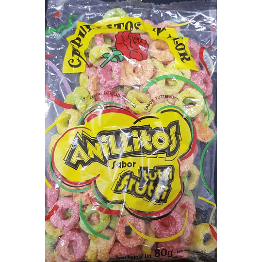 ANILLITOS TUTTI-FRUTI 
